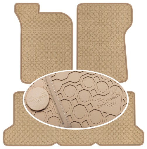 Seat Toledo I Liftback 1991-1999 гумові килимки PRIMELINER