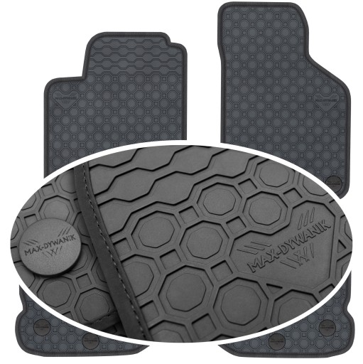 Seat Toledo II Sedan 1999-2004 Коврики резиновые PrimeLiner - черные