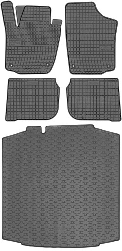 Seat Toledo IV Hatchback 2013-2019 Коврики резиновые + коврик в багажник