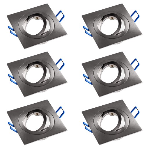 Sebson 6 x квадратний світильник, що обертається