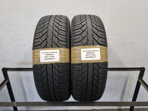 Semperit SPEED-GRIP 5 215 60 16 99H ПАРА ШИН XL