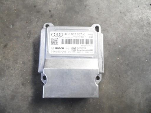 Датчик модуль ускорения Audi A6 C7 4G0907637K