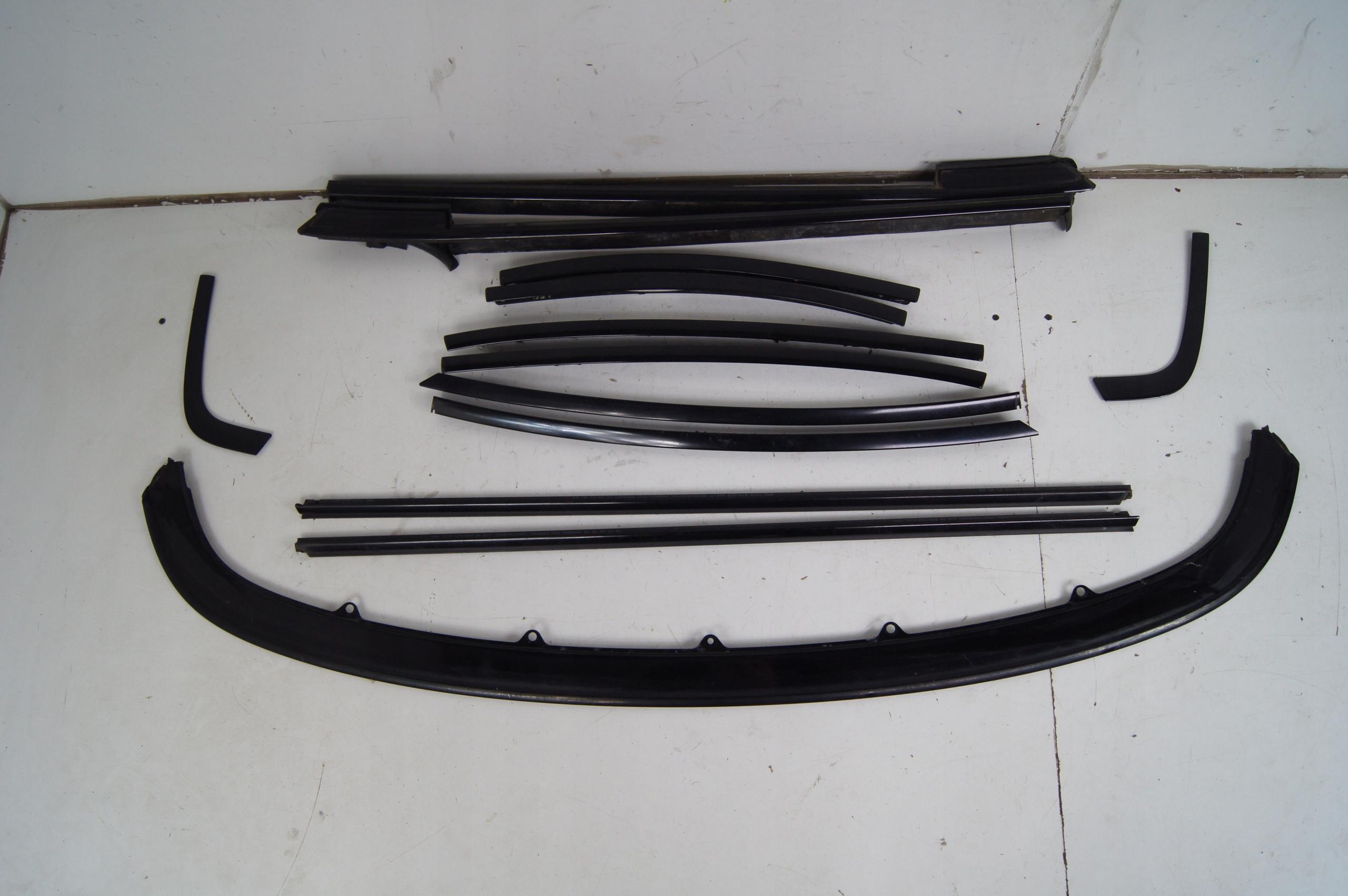 Shadow line BMW E93 планки дверей даху в зборі