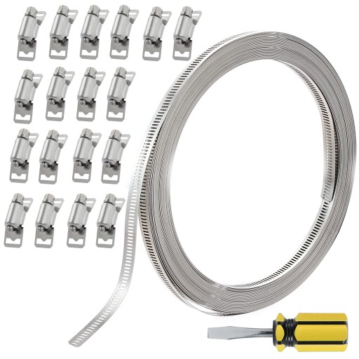 Хомути для шлангів з нержавіючої сталі Sheeno 304