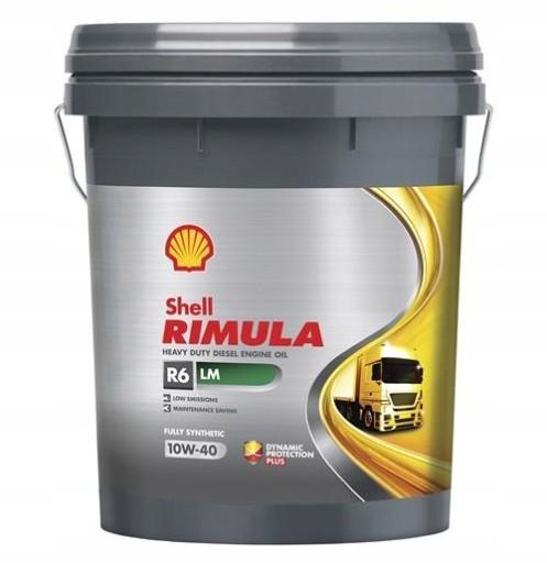 Масло Shell Rimula R6 LM 20л 10W-40
