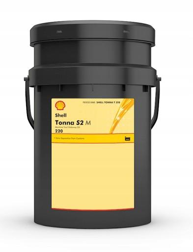 Shell tonna s2 m 220 направляющее масло 20л.