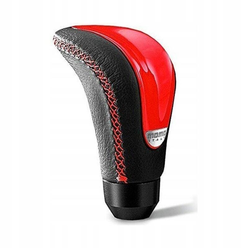 Shift Lever Knob Momo COMBAT EVO чорний червоний