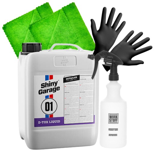 Shiny Garage D-Tox Liquid 5л + пустая бутылка 750мл WS
