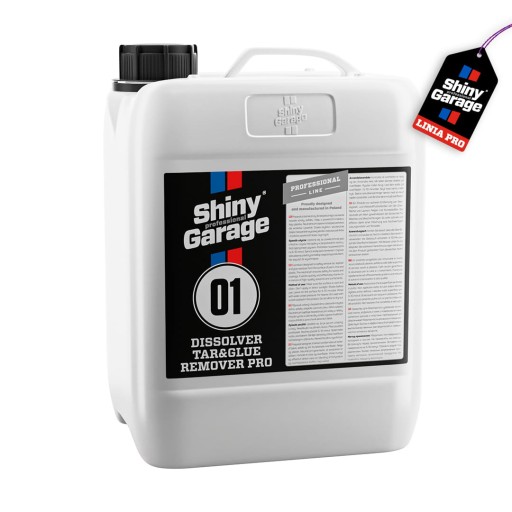 Shiny Garage Dissolver Tar & Glue Remover Pro 5L - для видалення смоли і клею