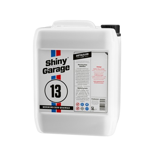 Shiny Garage Morning Dew QD Wax 5L-quick detailer