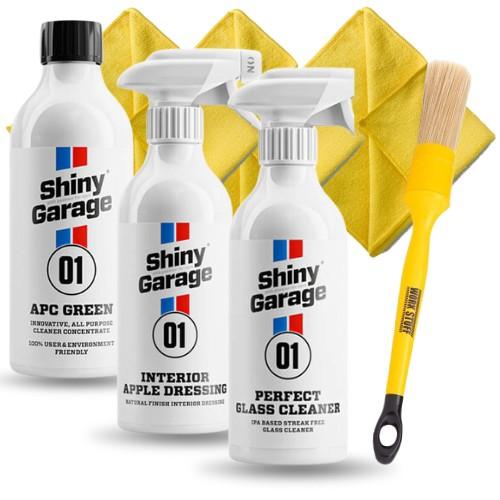 Набір для чищення салону автомобіля Shiny Garage 3x 500 мл
