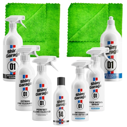 Shiny Garage стартовий набір AUTODETAILING
