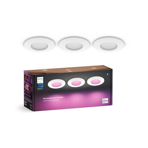 Signify Philips Hue Smart Slim 3-Pack Lamp for