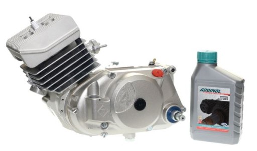 SN569 - Двигатель Simson S51 SR50 Enduro 60 см 4 скорости оригинальный Mza Германия + масло