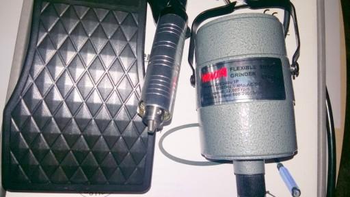 Ювелирный мотор, мини-болгарка с гибким валом 0-4мм.