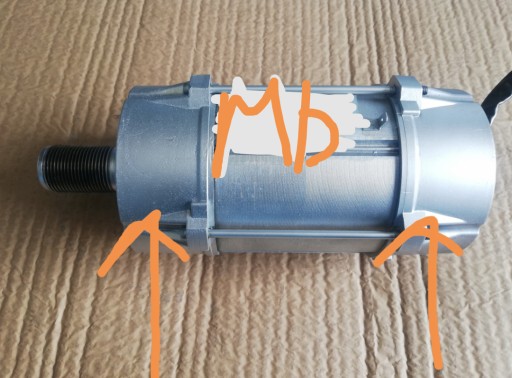 Крышка подъемника крышки ротора двигателя Nussbaum