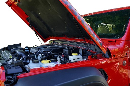 615 - Приводи капота двигуна Jeep Wrangler JK / JKU