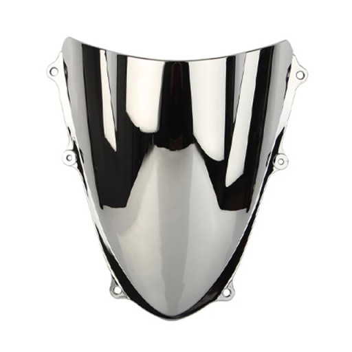 8720029134648 - SilverMotorcycle Double Bubble Windshield Visor Visor