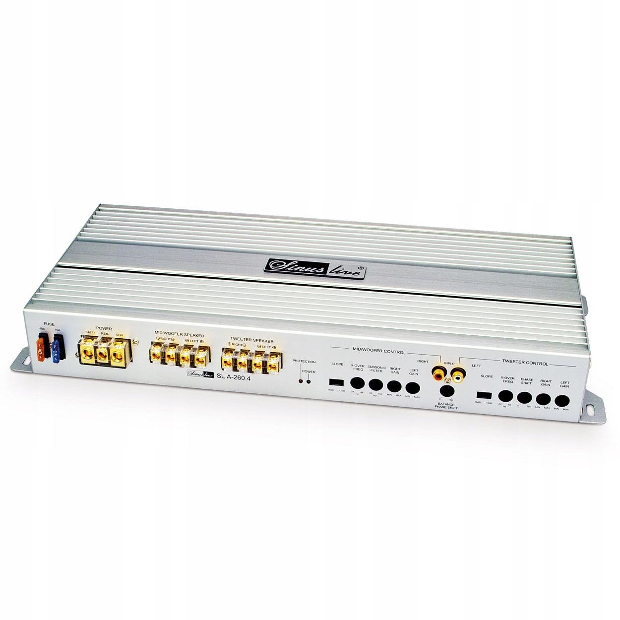 Sinuslive SL-A260. 4 Підсилювач 2K. - Зелена Гора