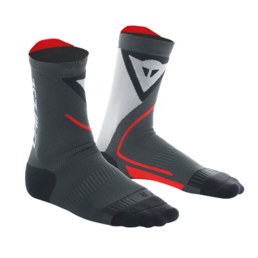 Носки Dainese Thermo Mid Socks 45-47 Черный / Красный