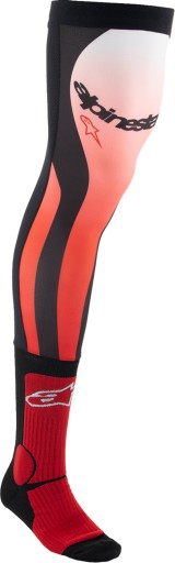 Носки длинные под ортез Alpinestars Long MX black / red S / M