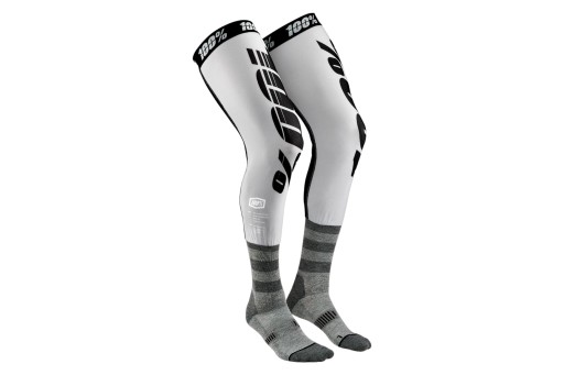 Мотоциклетные носки 100% Percent Rev MX Knee Brace Grey L/XL