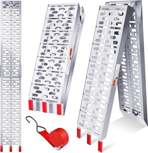 Складная алюминиевая рампа Грузоподъемность 340 кг