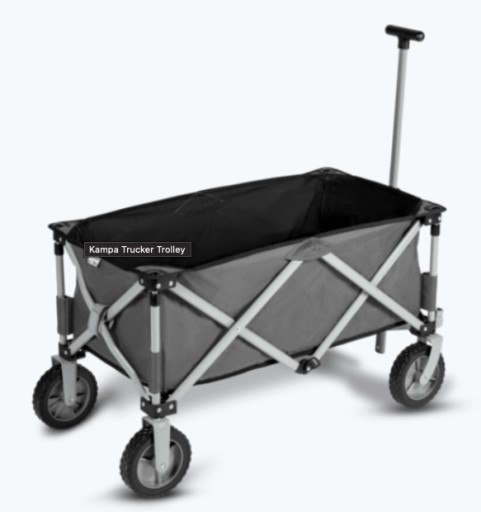 9120002188 - Складная тележка для кемпинга на пляже Kampa Trucker Trolley / 90 x 55 x 48 см