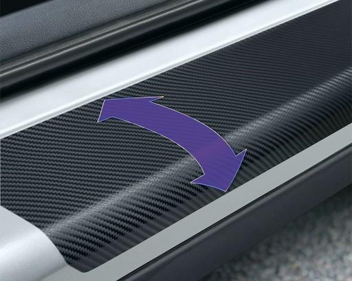 Skoda FABIA IV захисні наклейки на пороги