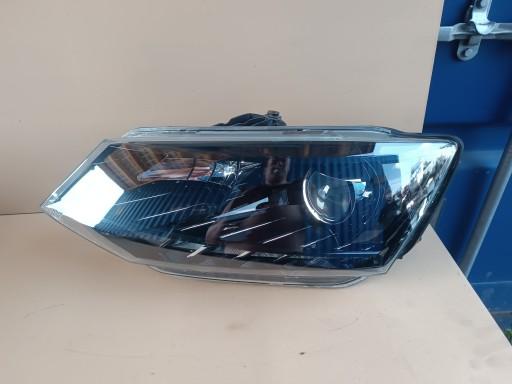 6V1.941.015.B 6V1941015B Skoda Fabia III Soczewka Led lampa lewa - Skoda Fabia III Светодиодная линза левой фары Perfect