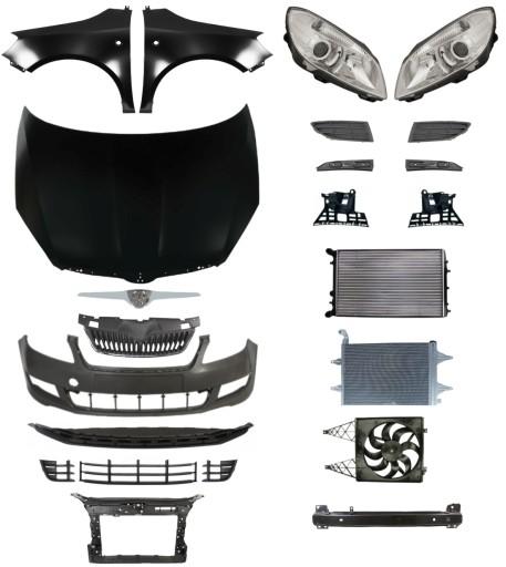 2161 - Skoda Praktik Roomster 10-15 Накладка на бампер