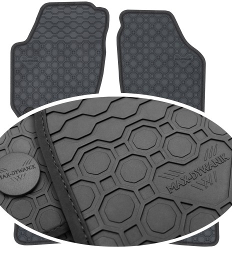 Гумові килимки Skoda Roomster 2008-2015 PrimeLiner - Чорні