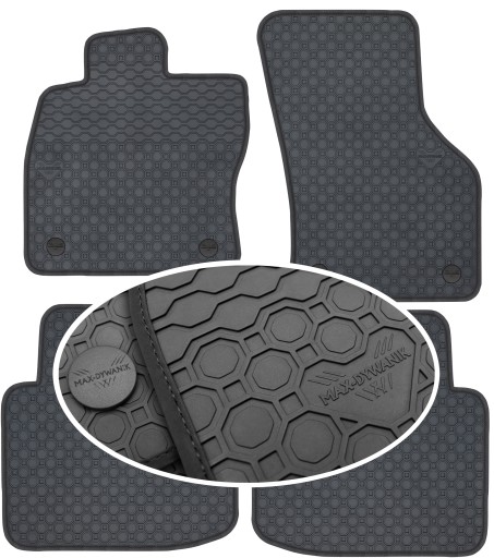 Skoda SuperB IV 2023 - Килимки гумові PrimeLiner - Чорні