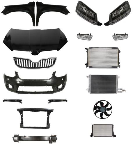 2150 - Skoda Yeti 13-17 Ремінь бампера Капот Крило