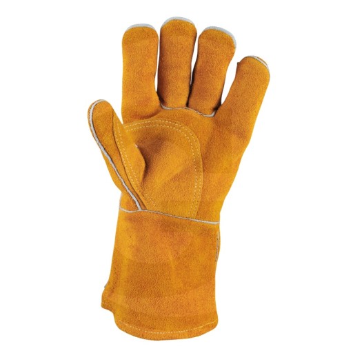 Шкіряні зварювальні рукавички KS Tools з Rindspaltleder, розмір M