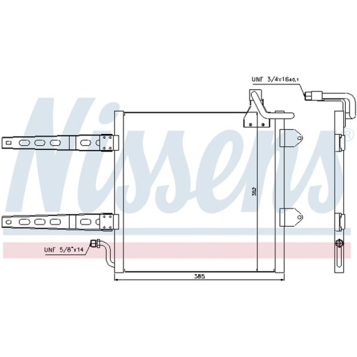 6N0.820.413 - Конденсатор, Кондиціонер NISSENS 94260