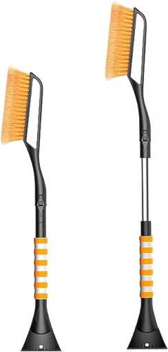 Зимовий скребок для видалення снігу з лопаткою для снігу і скребком для льоду