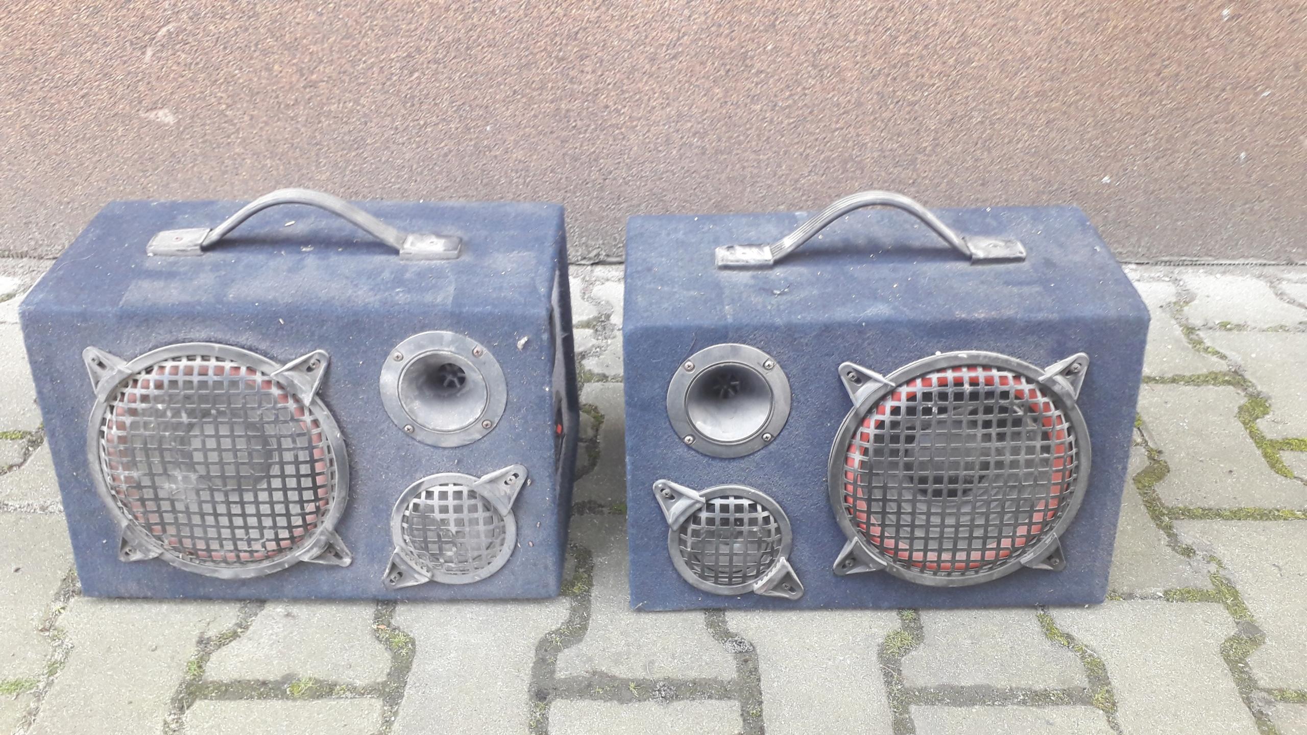 Коробка туба бас автомобильные колонки