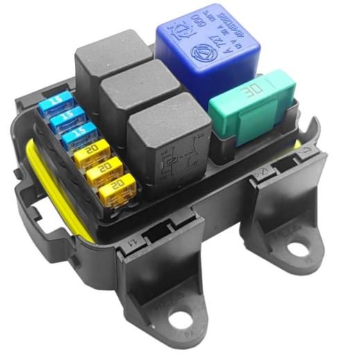 0101569/0301569/ZEST - Коробка 6minii + 1maxi+ 1мікрореле + 3мікрореле