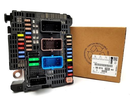 6500JL 6500JP - Блок запобіжників оригінальний Citroen Peugeot C4 DS4 9807428080