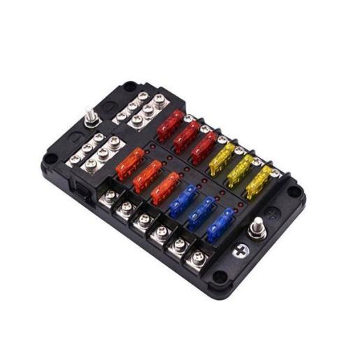 PP-WL-113 - Блок запобіжників 12 obw + маса