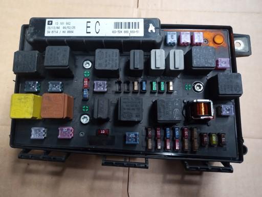 Коробка модуль bsi Opel Astra H Zafira 13181662ec