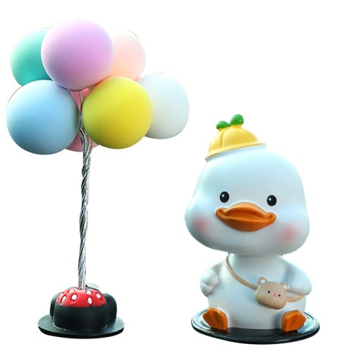 Симпатичная игрушка-утка, игровая машина, украшения