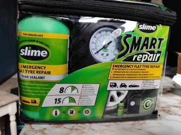 Slime Smart repair Набір для ремонту автомобільних шин з компресором