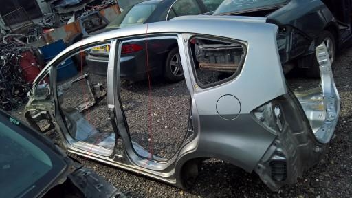 Центральная стойка левая четверть Honda Jazz III 08-