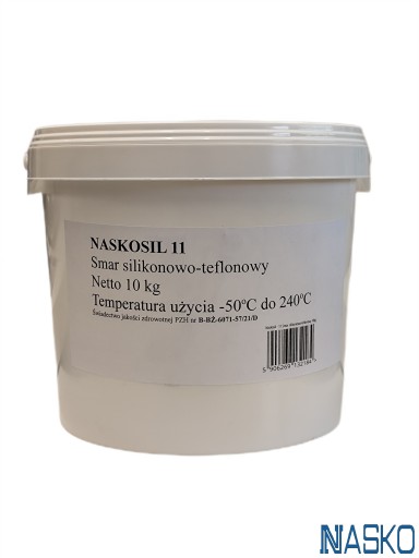 Мастило Naskosil 11 10 кг-кремнієво-тефлонове мастило