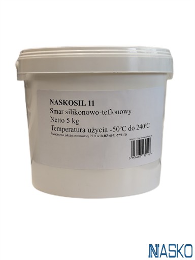 Мастило Naskosil 11 5 кг-кремнієво-тефлонове мастило