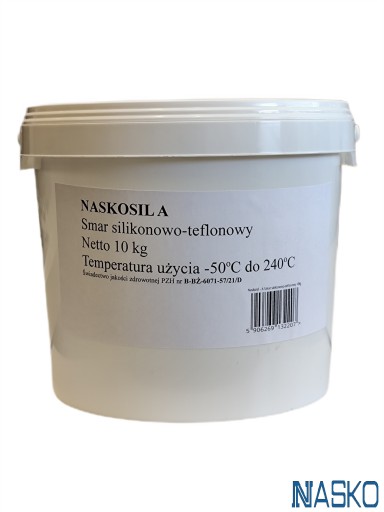 Мастило Naskosil a 10kg-кремнієво-тефлонове мастило