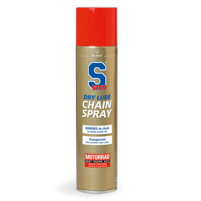 Спрей для ланцюгової мастила S100 Dry Lube Chain Spray 400ml
