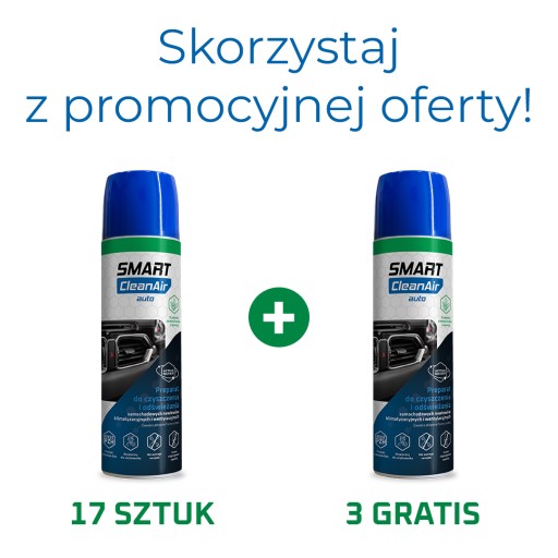 Smart CleanAir Auto Green Tea Опунція для автомобіля AC 17+3 БЕЗКОШТОВНО*